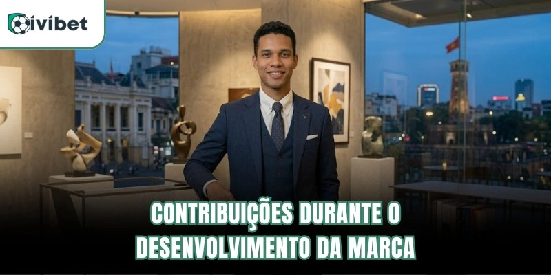 Contribuições durante o desenvolvimento da marca