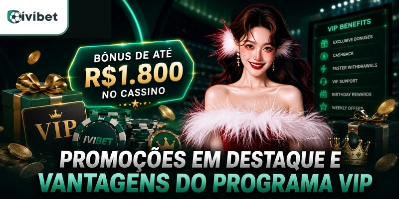 Promoções em Destaque e Vantagens do Programa VIP