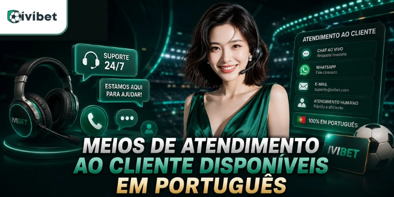Meios de Atendimento ao Cliente Disponíveis em Português